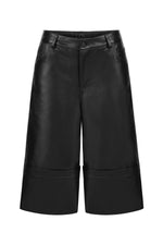 Sunny Leather Shorts