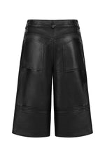 Sunny Leather Shorts