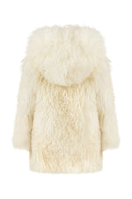 Blanche Shearling Coat