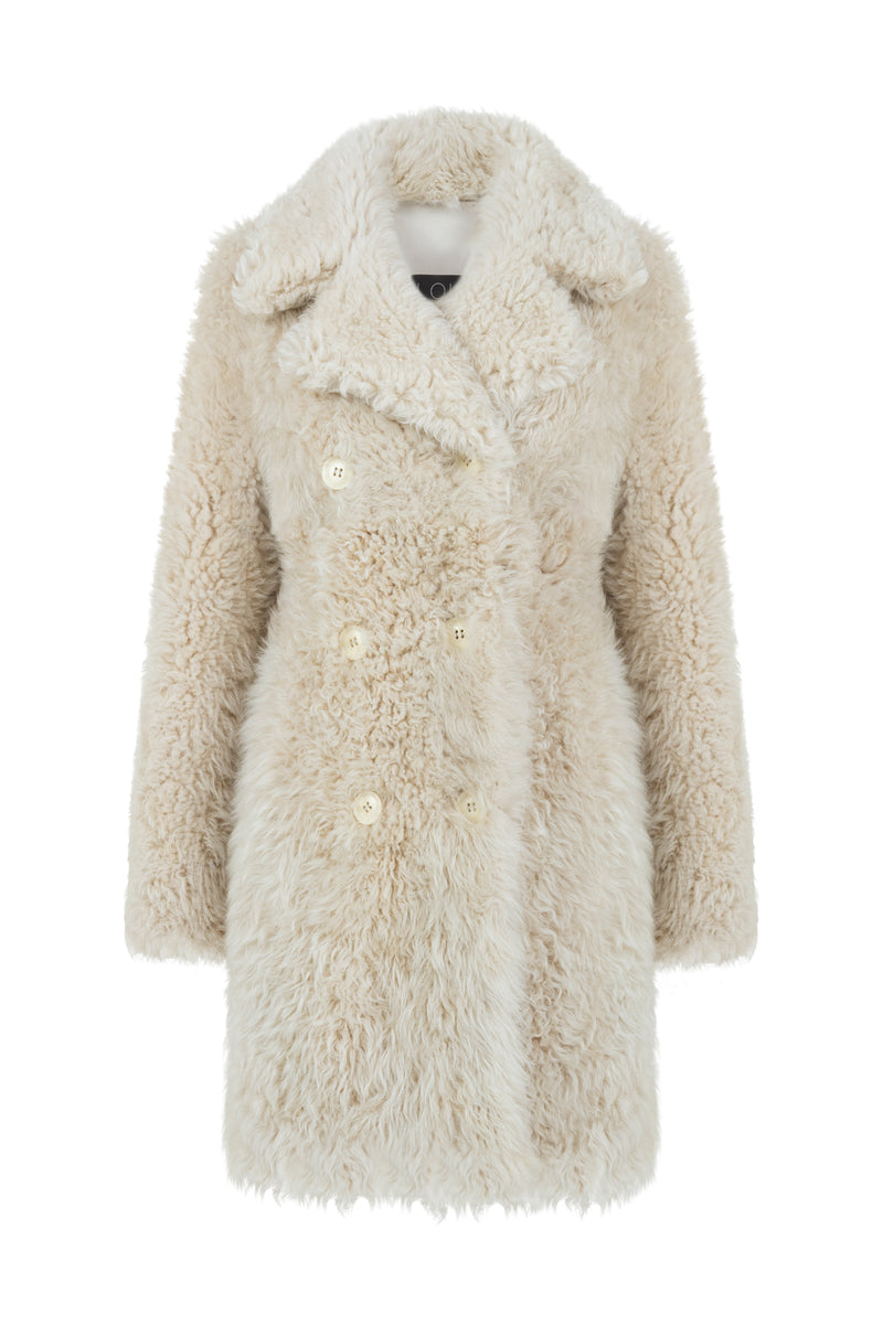 Ellen Shearling Coat