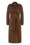 Penelope Suede Trenchcoat