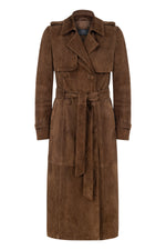 Penelope Suede Trenchcoat