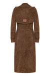 Penelope Suede Trenchcoat