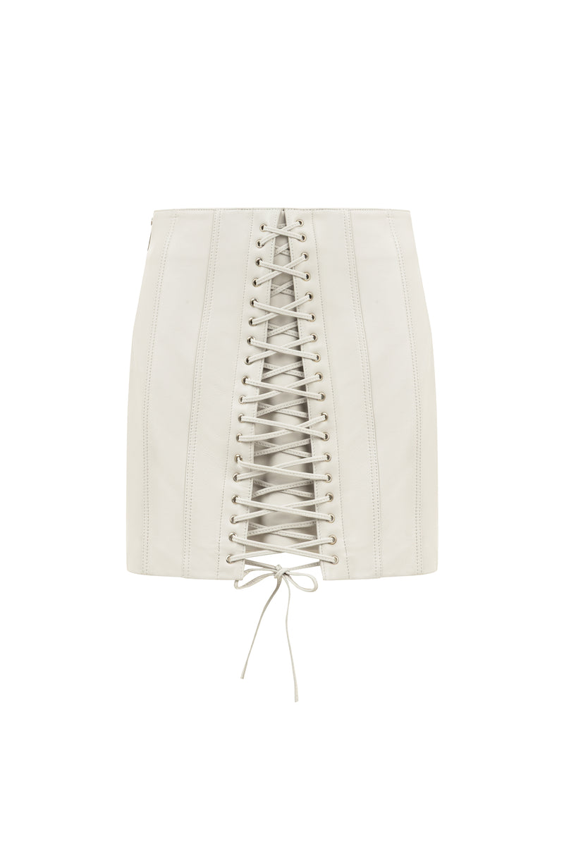 Marcela Leather Skirt