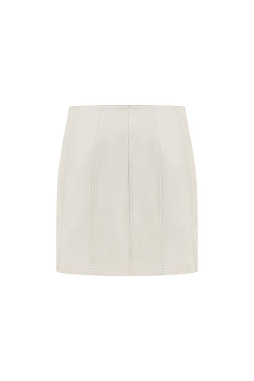Marcela Leather Skirt