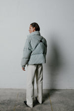 Marla Puffer Denim Jacket