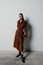 Penelope Suede Trenchcoat