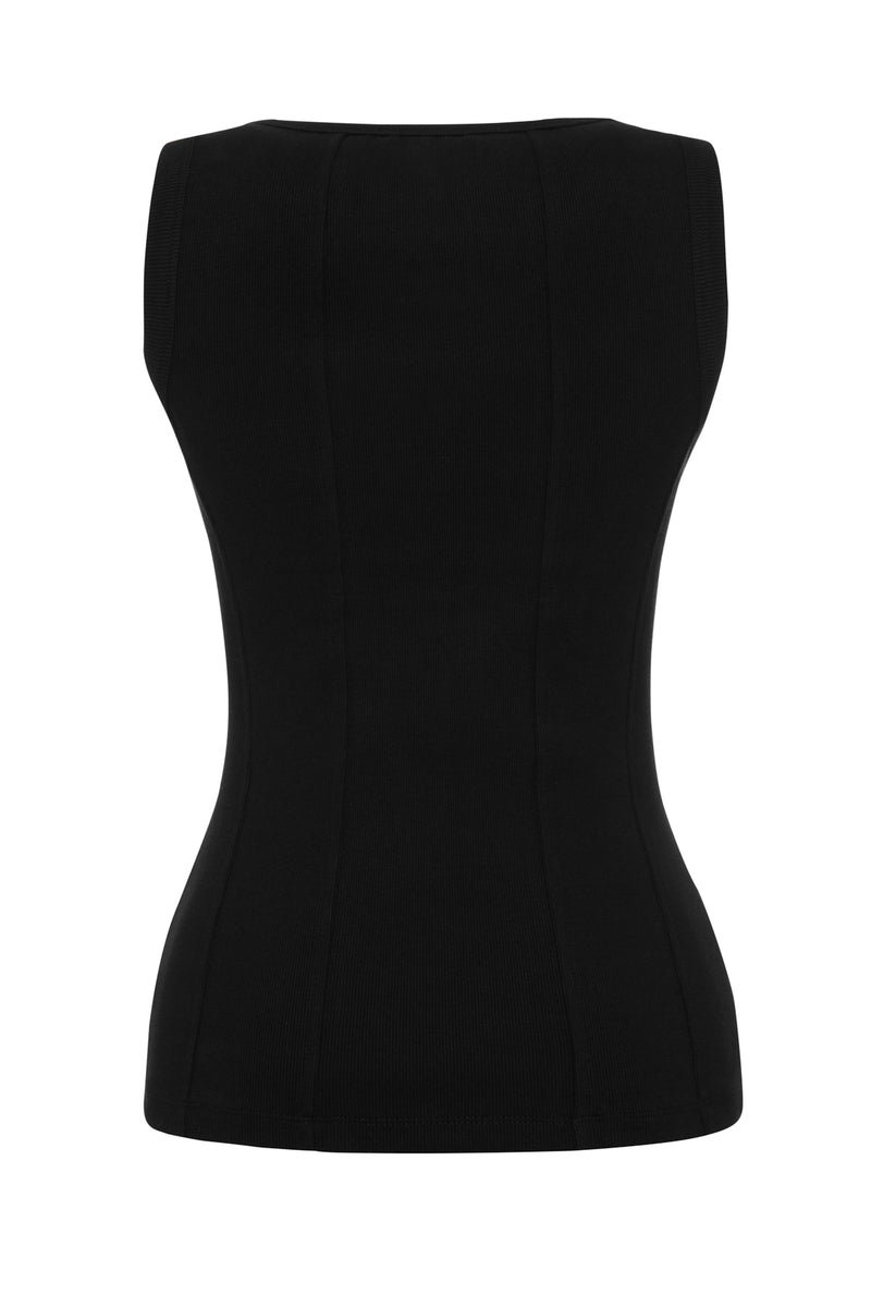 Sophia Ribbed Top