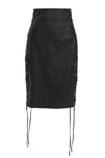 Cecilia Leather Skirt